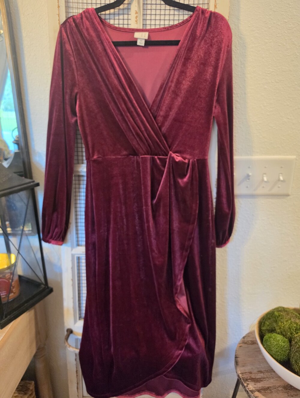 A new day velvety dress